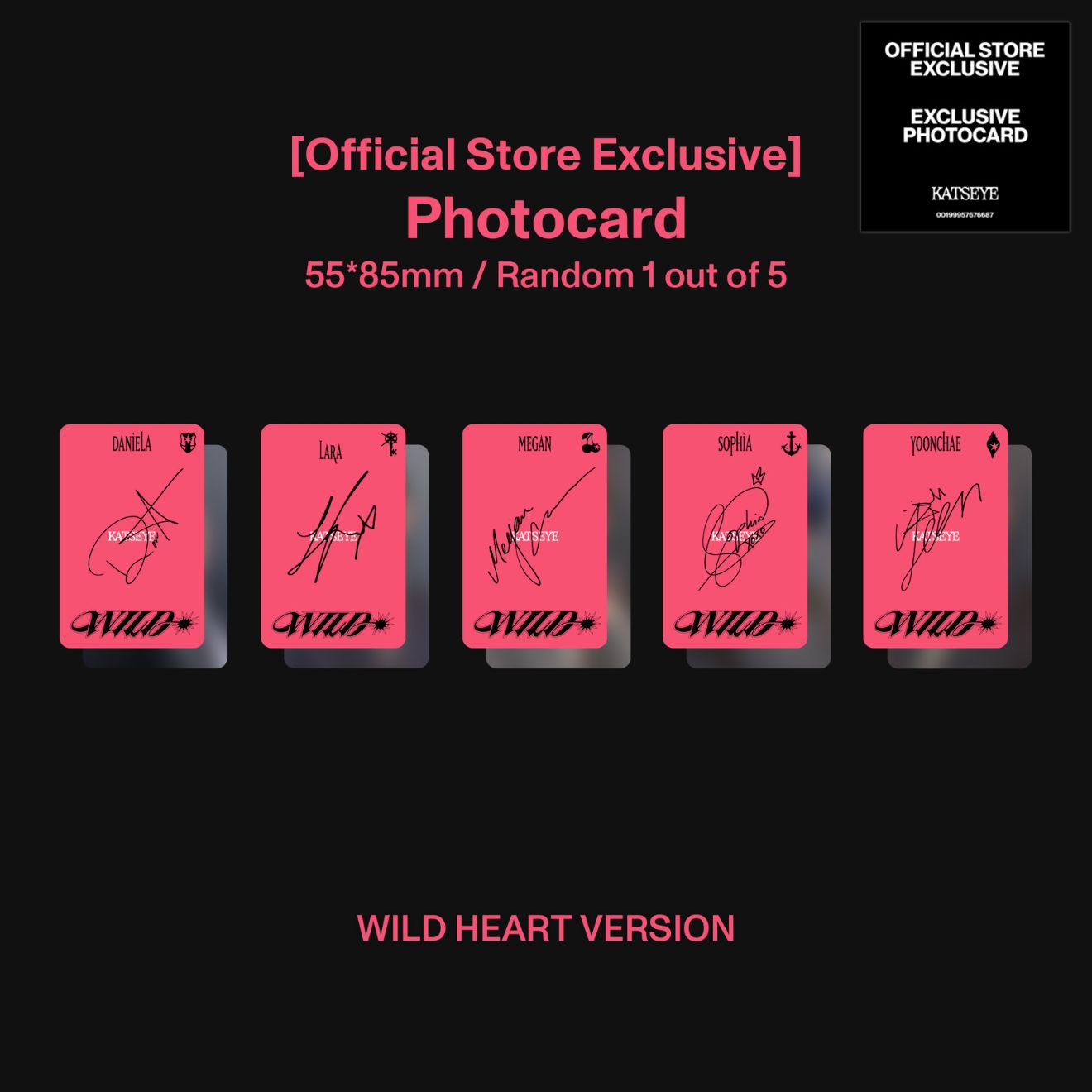WILD (Wild Heart ver.) - Official Store Exclusive
