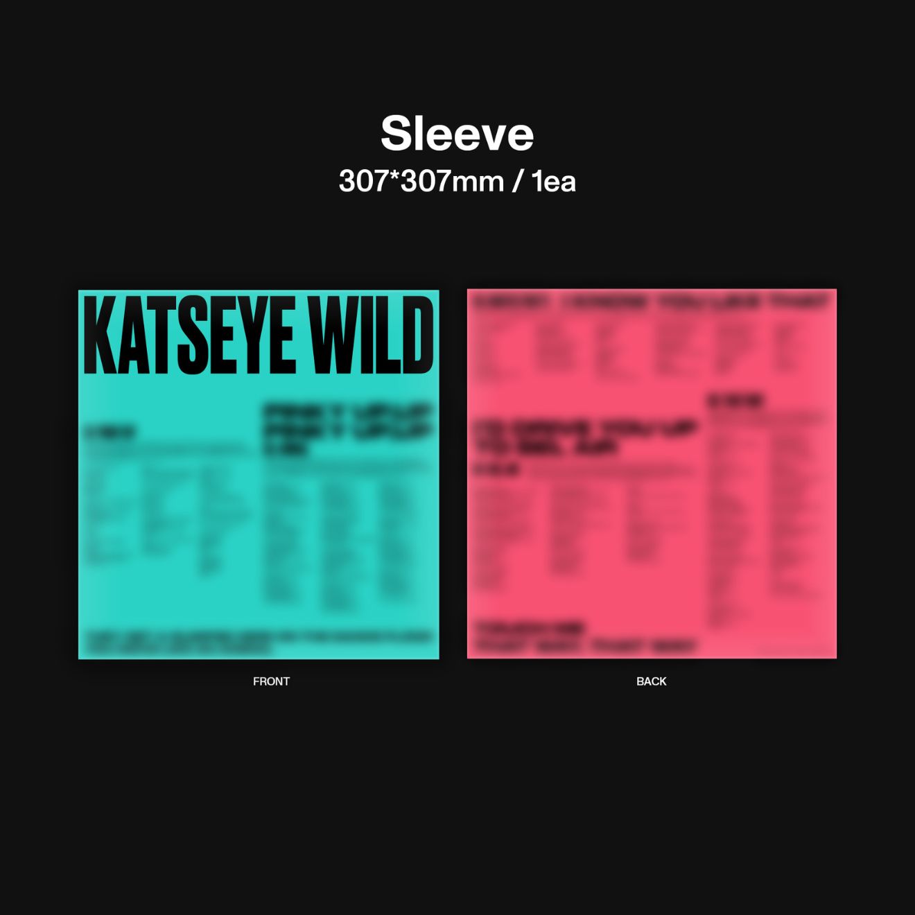 WILD - Official Store Exclusive Vinyl