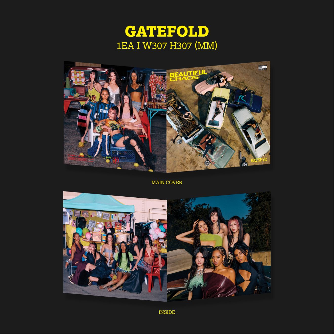 BEAUTIFUL CHAOS - Official Store Exclusive Vinyl