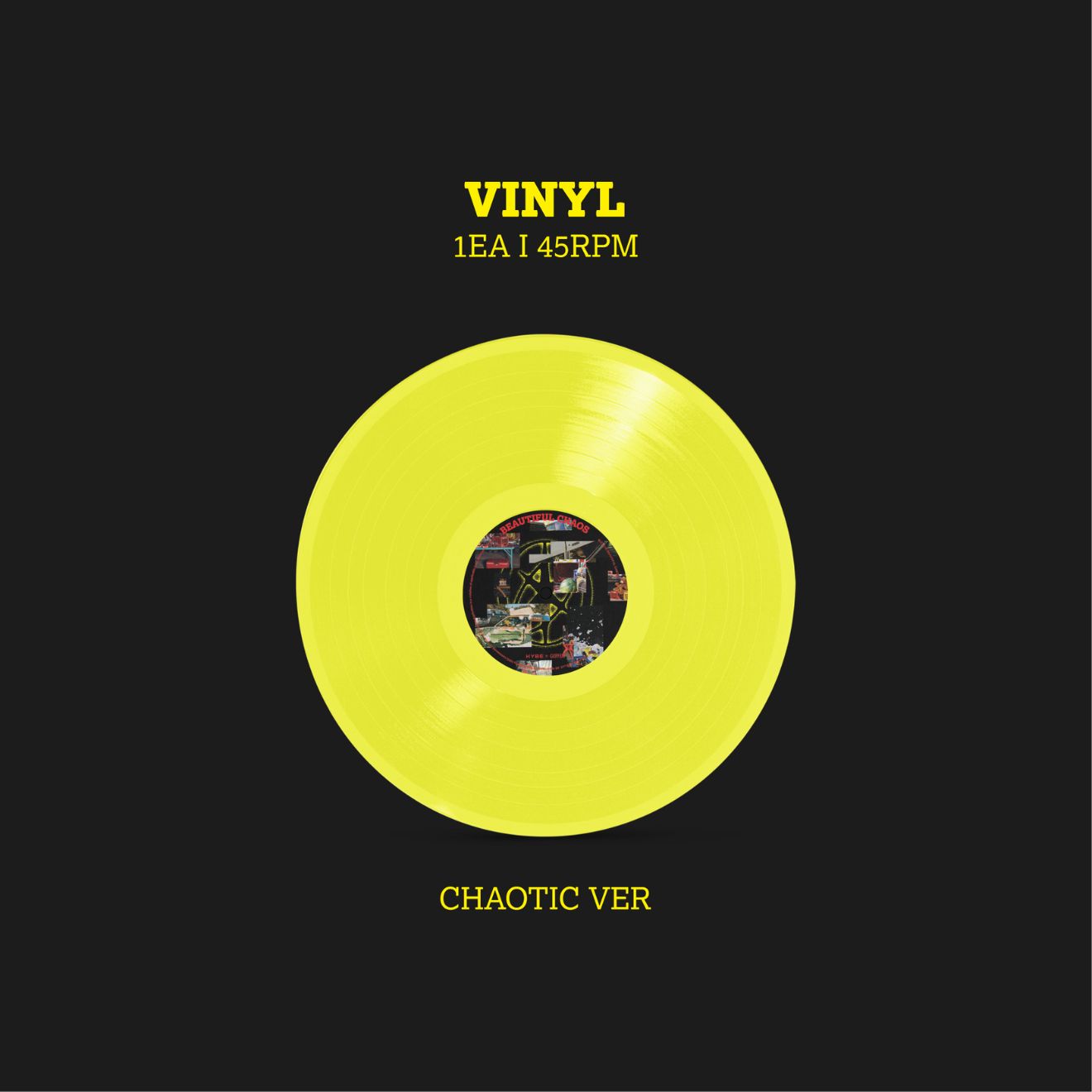 BEAUTIFUL CHAOS - Official Store Exclusive Vinyl