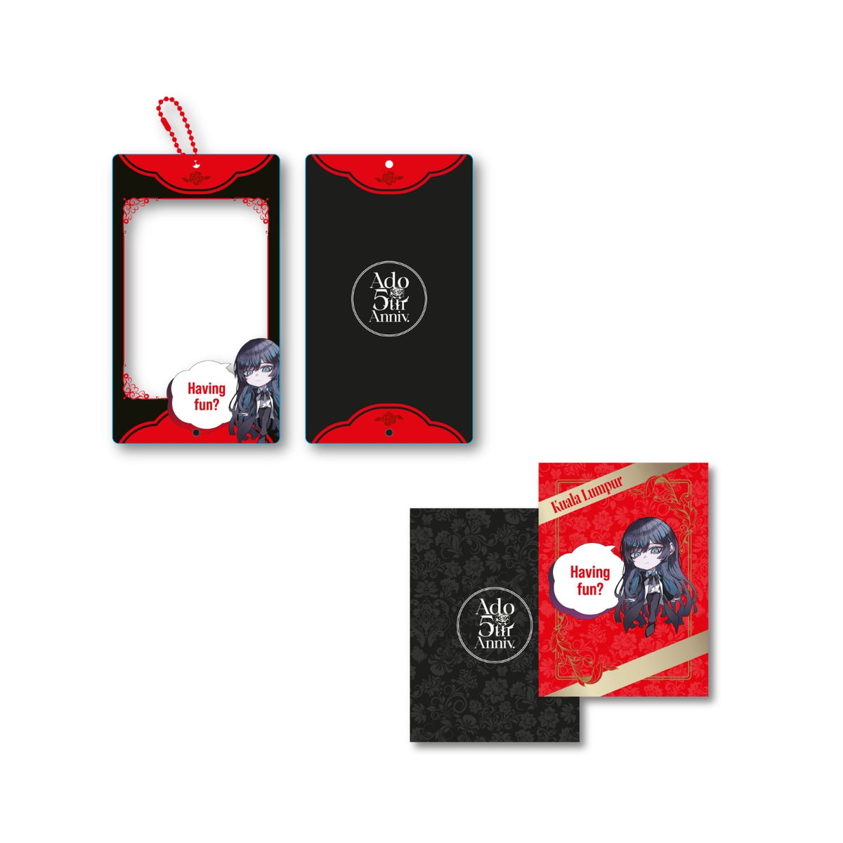 Ado 5th Anniversary Acrylic Trading Card Case [Kuala Lumpur Exclusive]