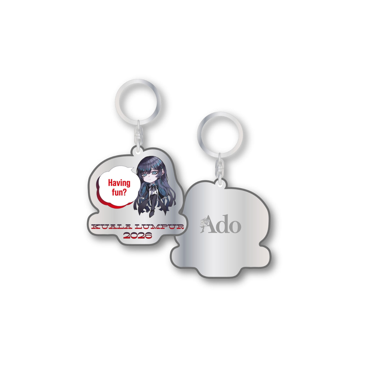Ado 5th Anniversary Mini Character Keychain [Kuala Lumpur Exclusive]