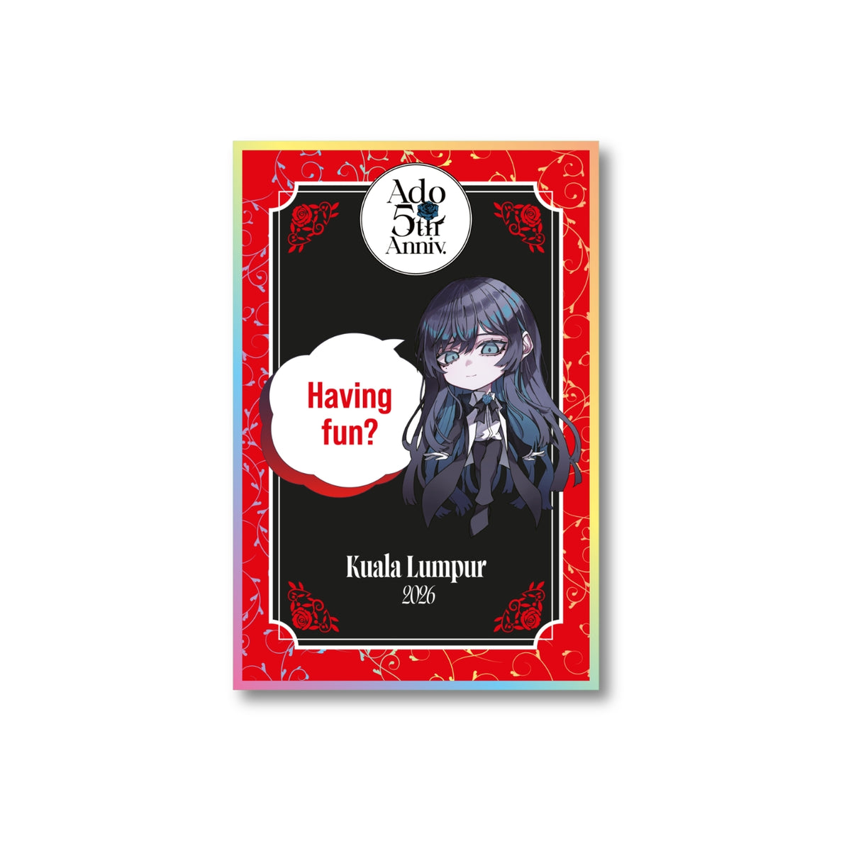 Ado 5th Anniversary Holographic Autograph Board [Kuala Lumpur Exclusive]