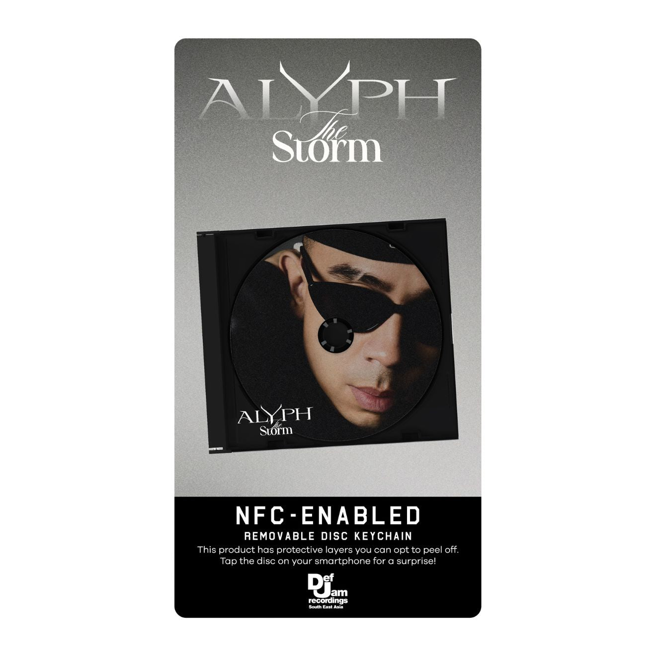 The Storm NFC Mini Album Keychain