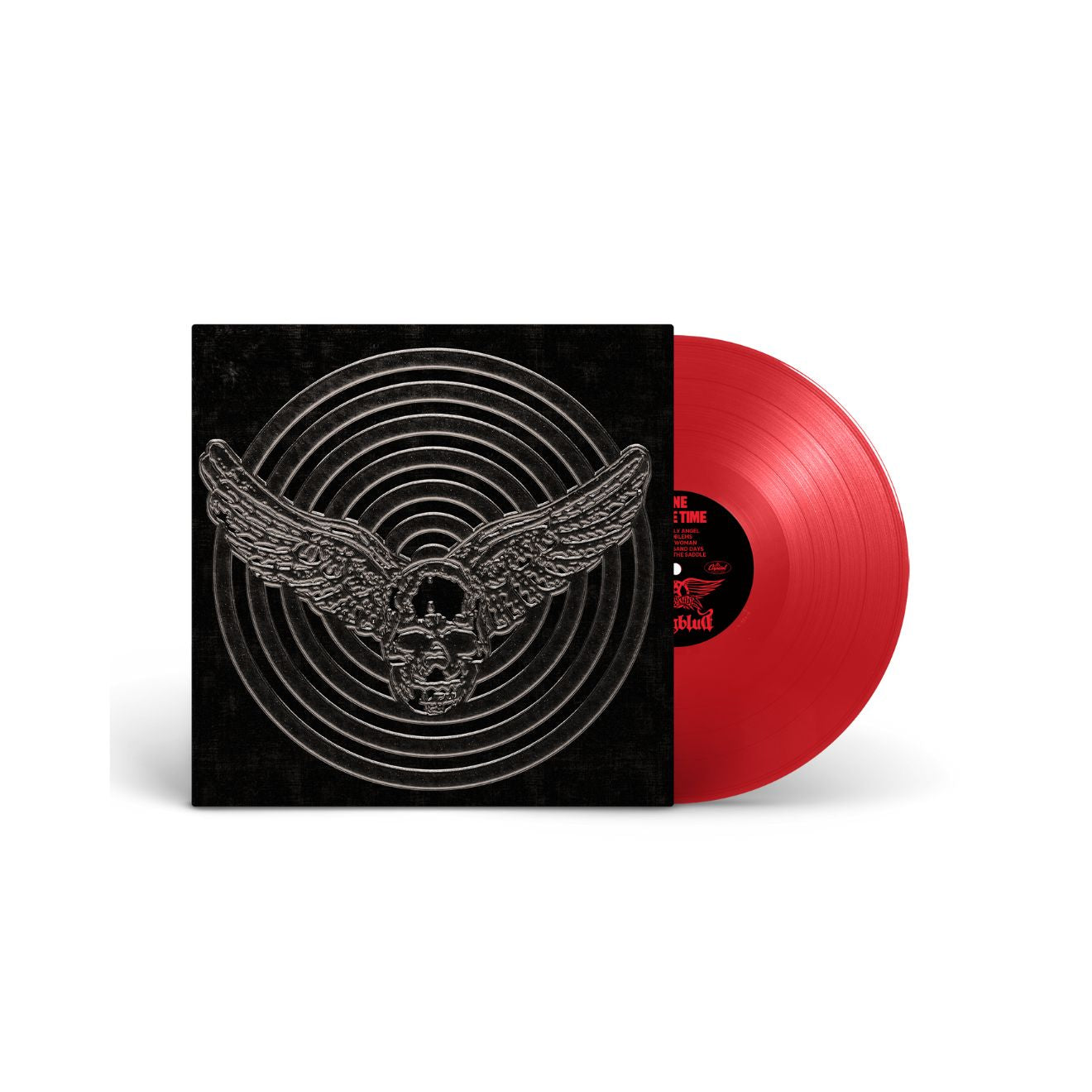 Aerosmith & YUNGBLUD - One More Time Red Vinyl (Aerosmith Store