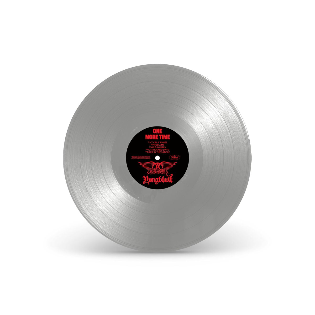 Aerosmith & YUNGBLUD - One More Time Silver Vinyl (YUNGBLUD Store Exclusive)