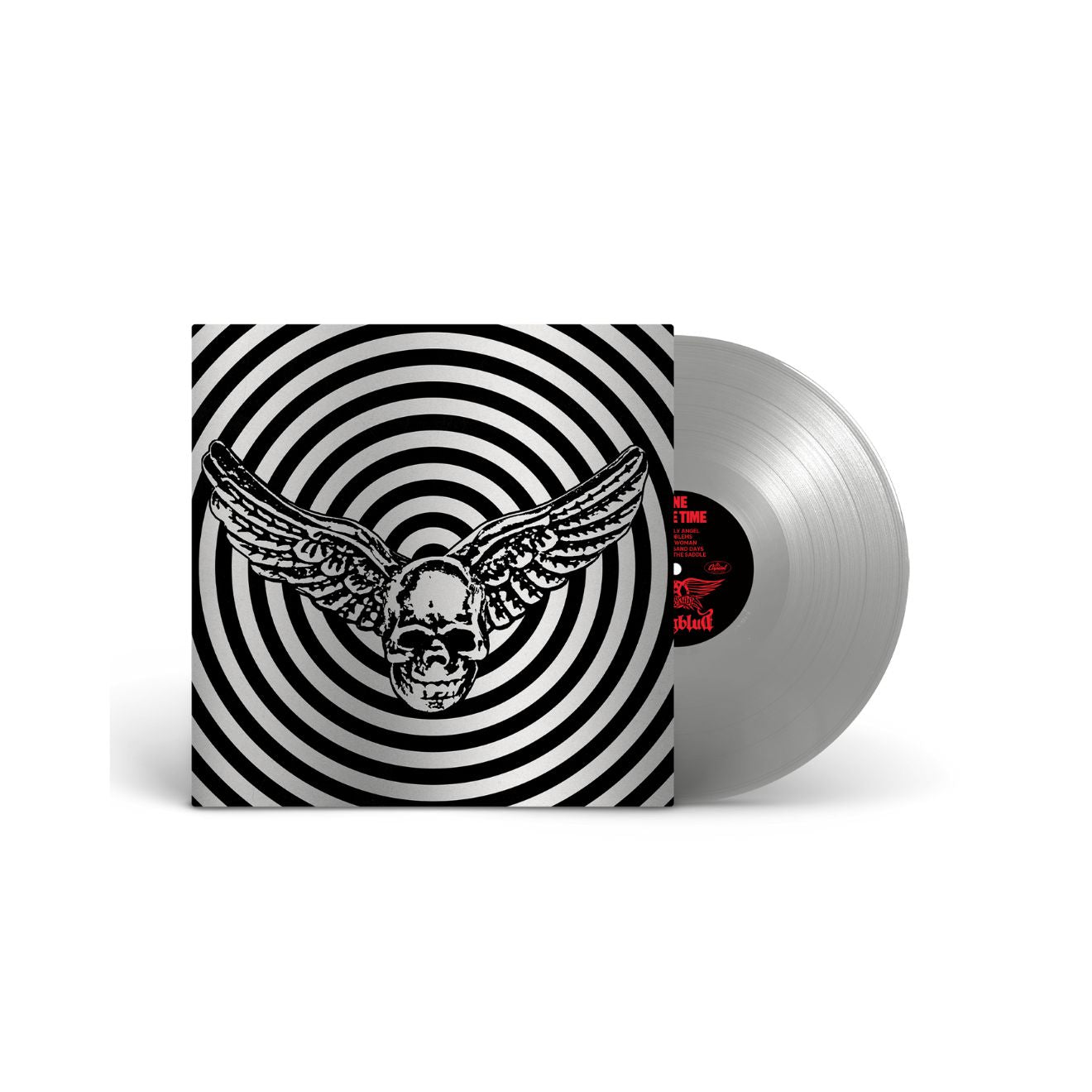 Aerosmith & YUNGBLUD - One More Time Silver Vinyl (YUNGBLUD Store Exclusive)