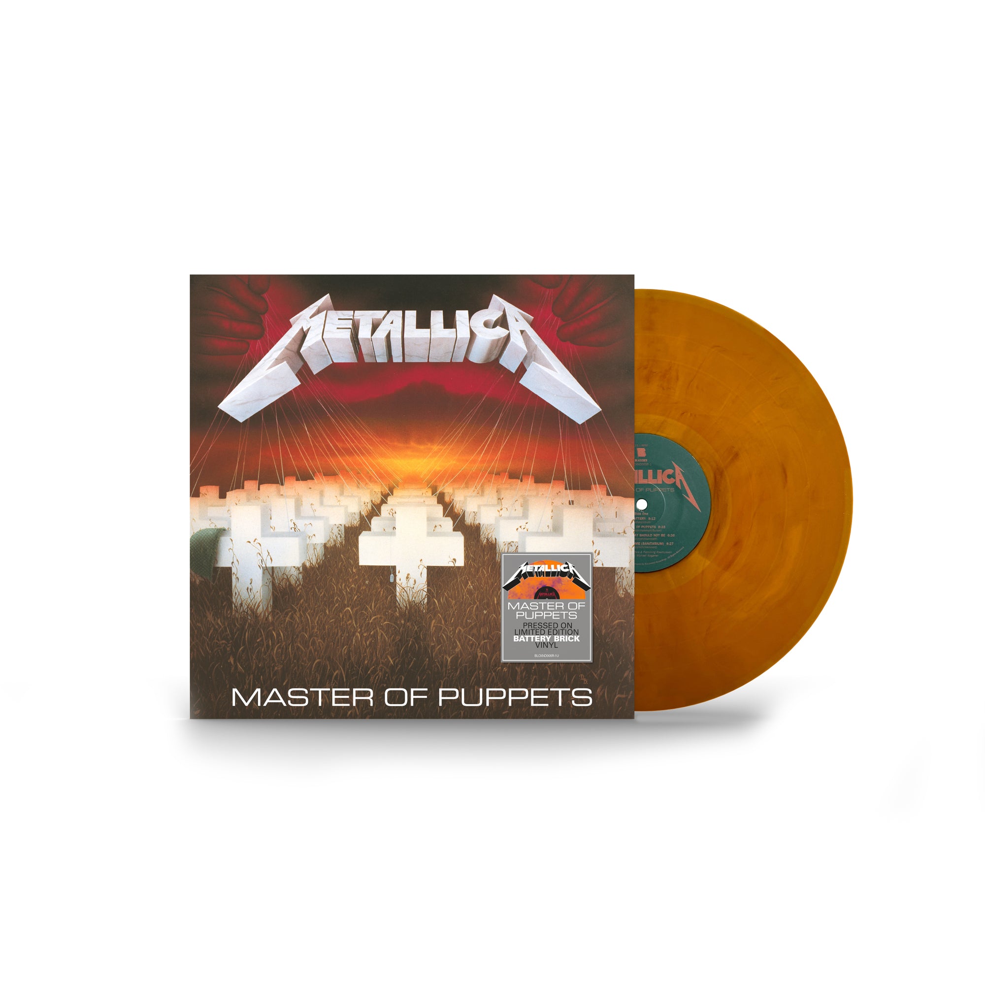 Master Of Puppets - 'Battery Brick' Vinyl