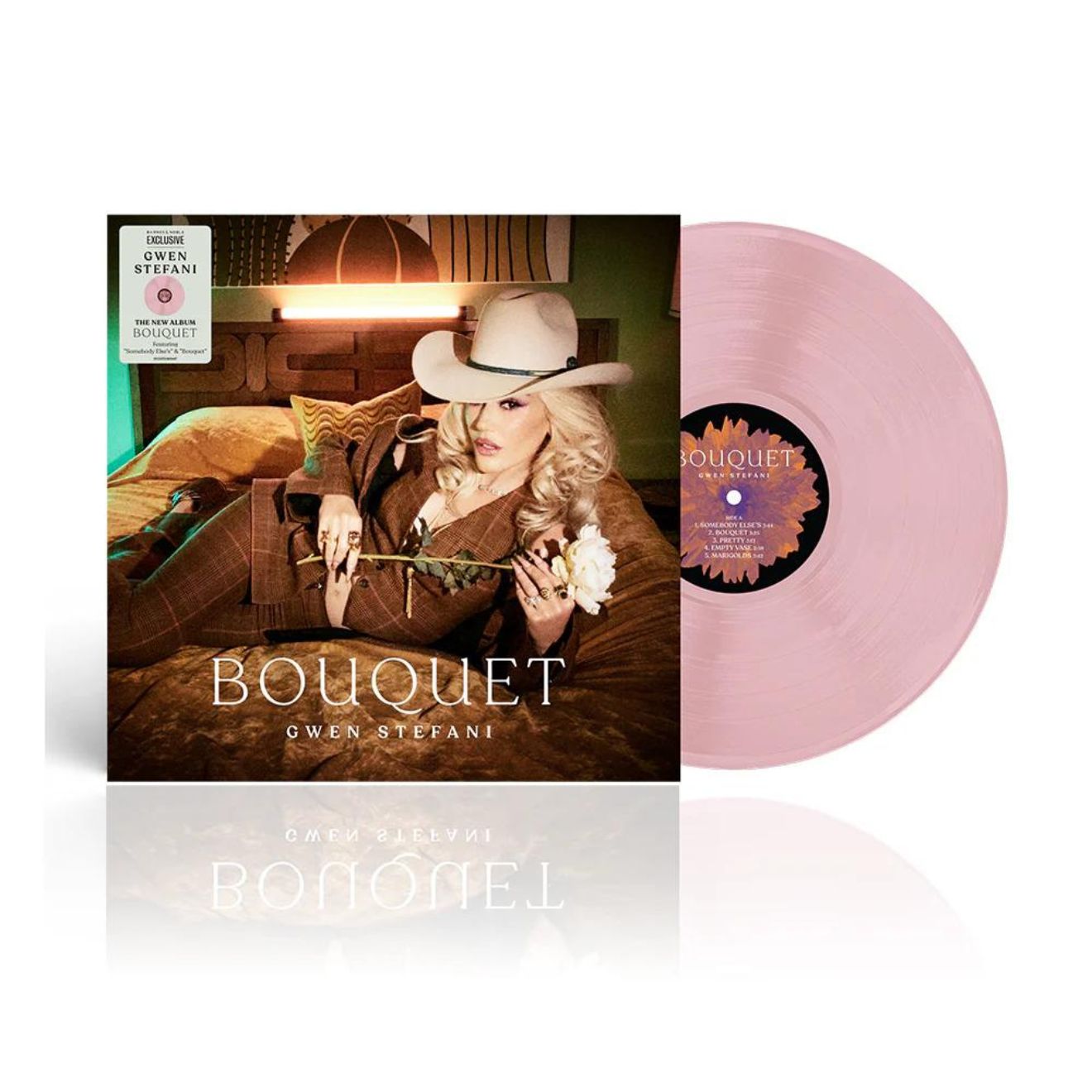 Bouquet Peony Pink Vinyl