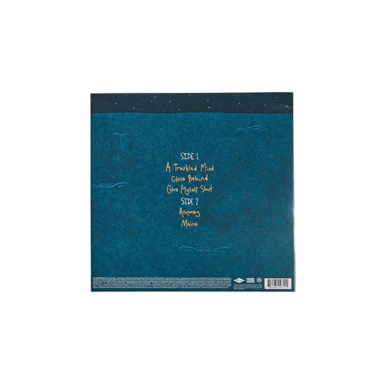 Cape Elizabeth Limited Aqua Blue Vinyl LP