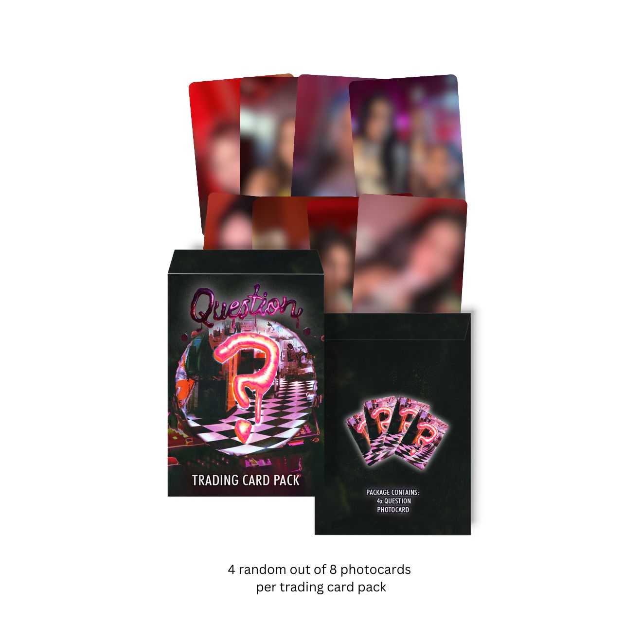 QUESTION Trading Card Pack