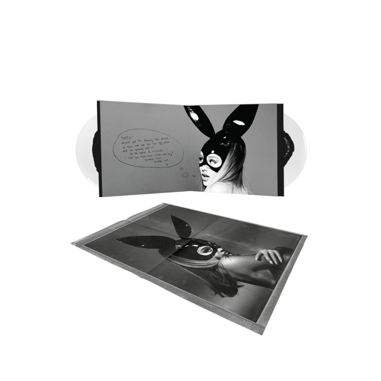 dangerous woman tenth anniversary edition 2lp (2016 art - store exclusive)