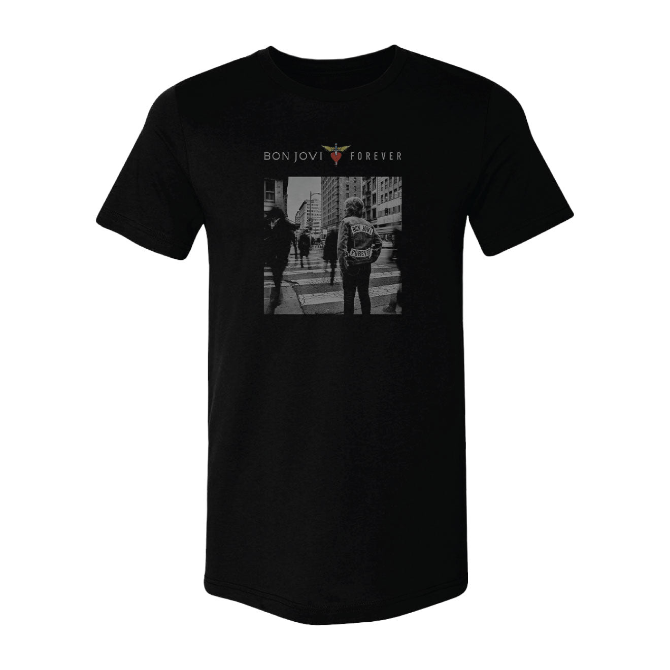 Album Cover Tee in Black