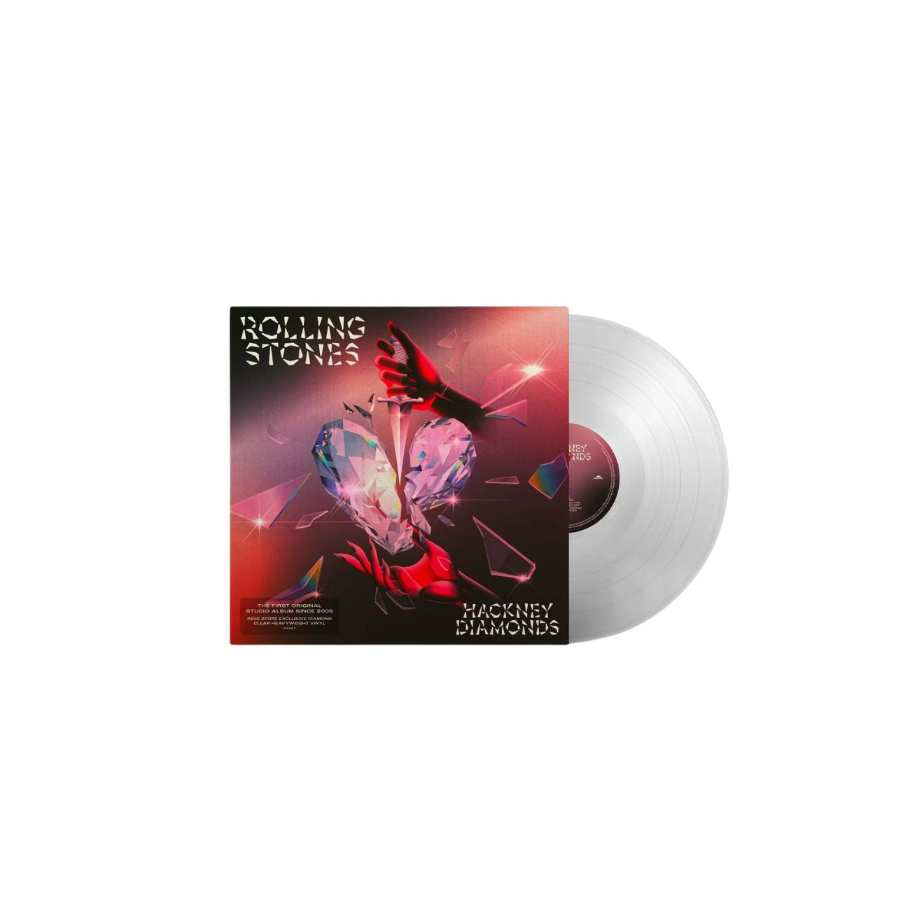 Hackney Diamonds Clear Vinyl
