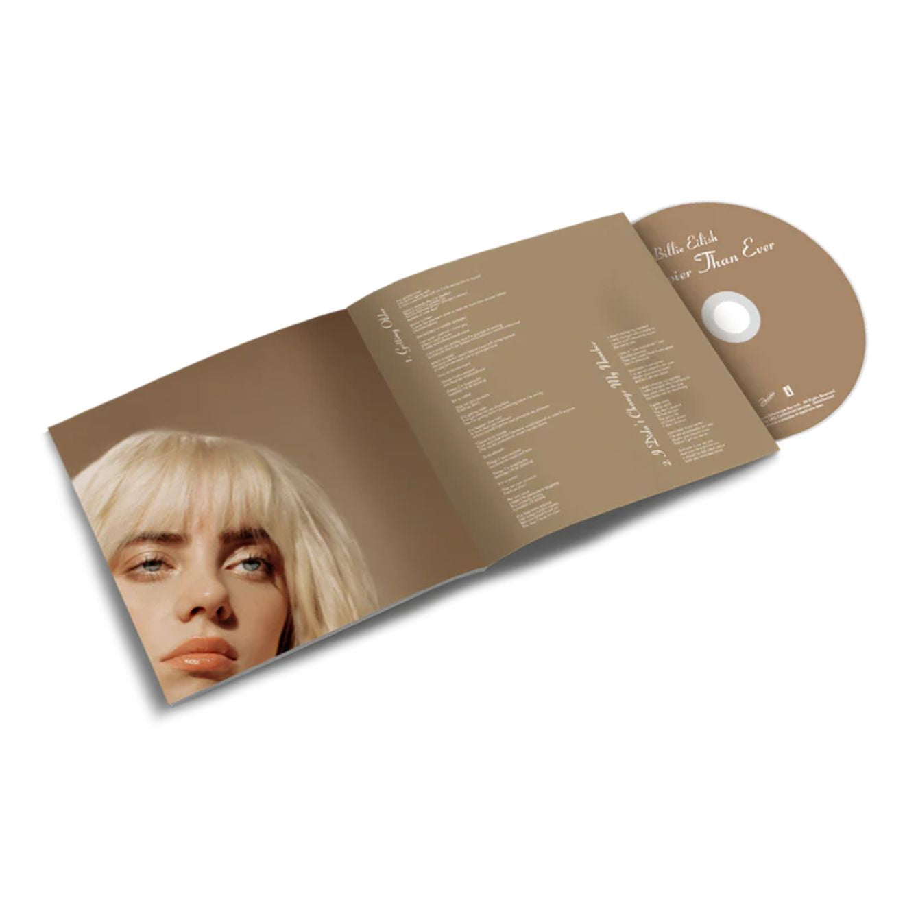 Happier Than Ever: CD Photobook