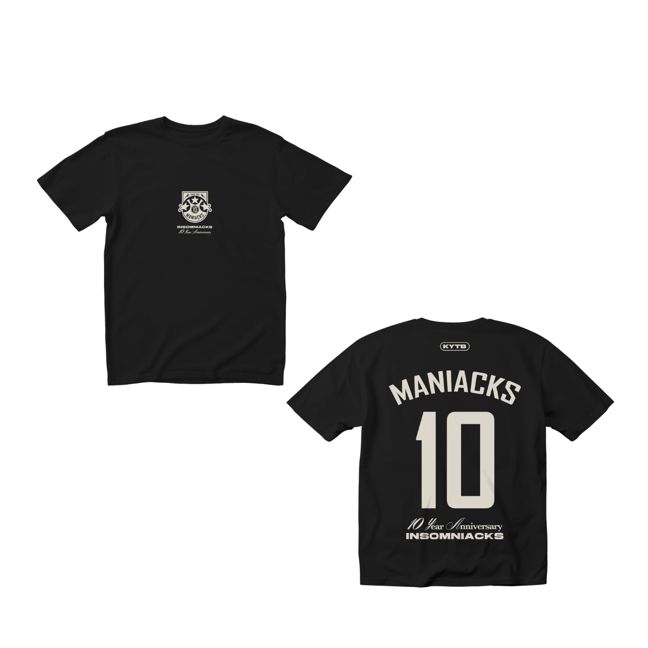 10th Year Anniversary Jersey Tee [Black Edition]