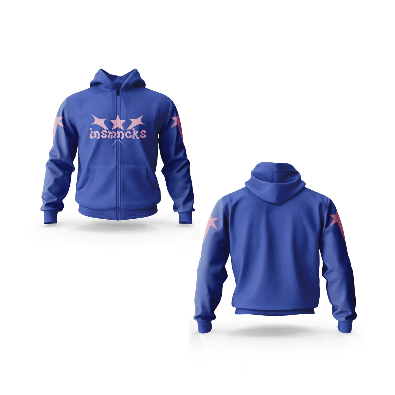 10th Year Anniversary Zip Hoodie [Blue Edition]