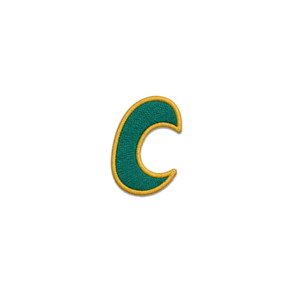 Iron-On Patch – Green Crescent Moon