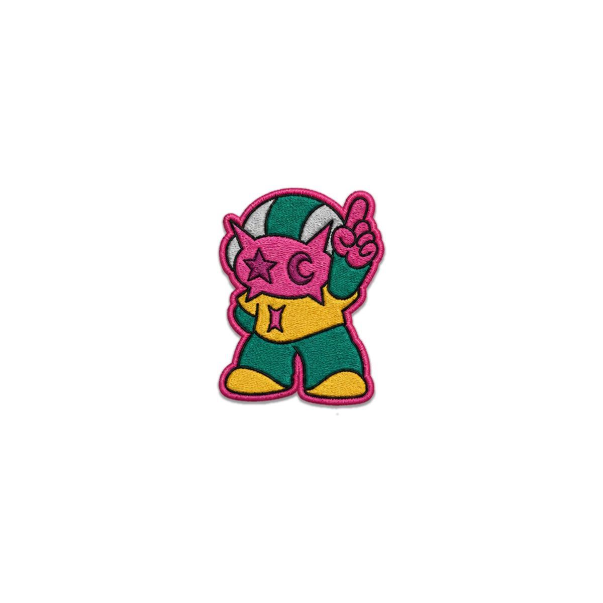 Iron-On Patch – Pink Maniack Buddy