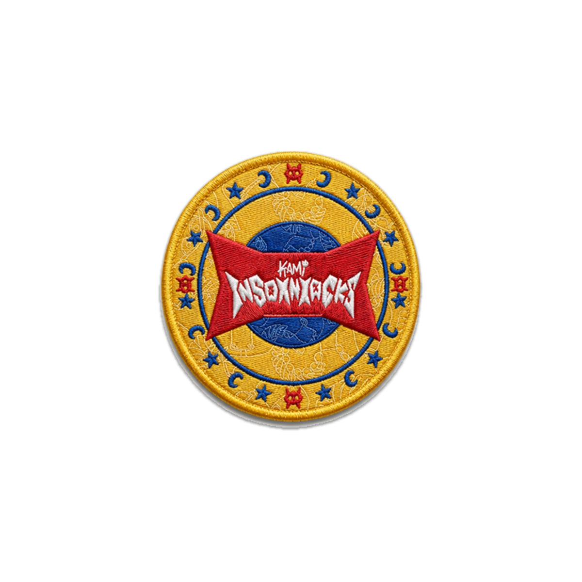 Iron-On Patch – KAMI INSOMNIACKS Yellow Crest