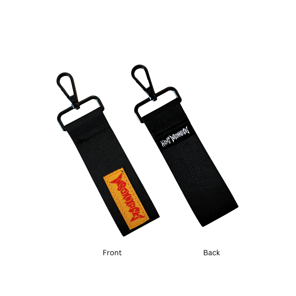 Insomniacks Yellow Keychain Strap