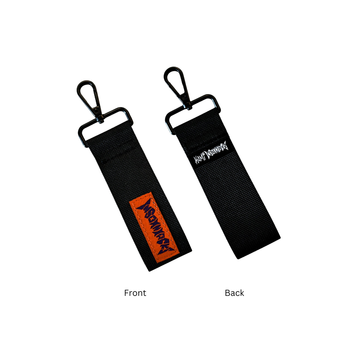 Insomniacks Orange Keychain Strap