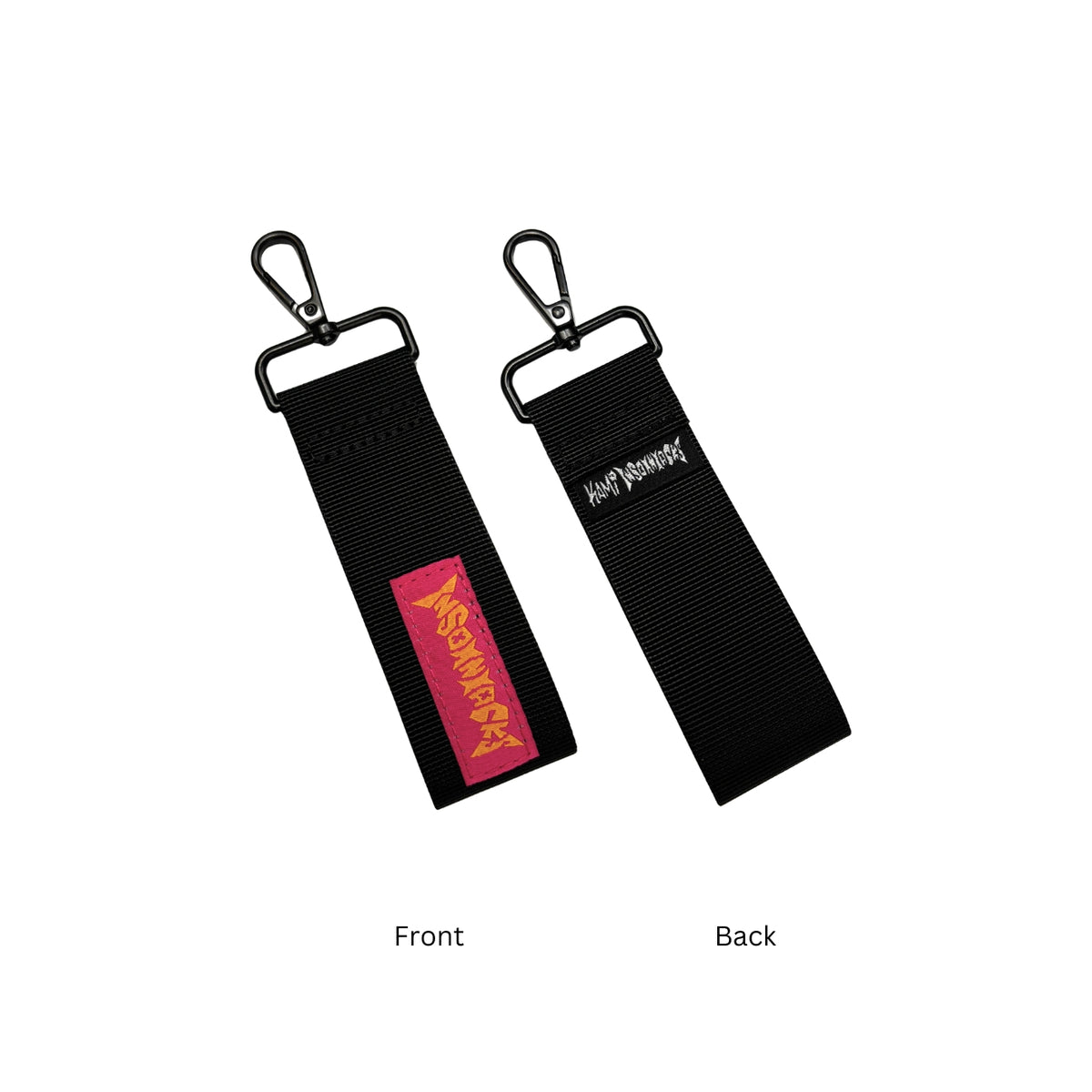 Insomniacks Pink Keychain Strap