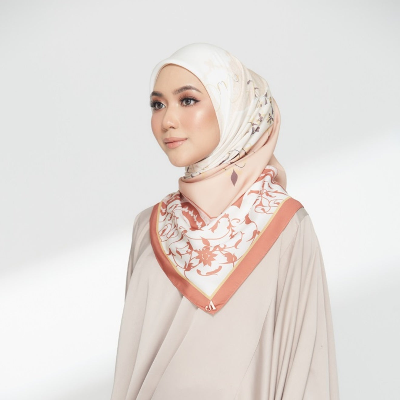 Birai Scarf: Light Red