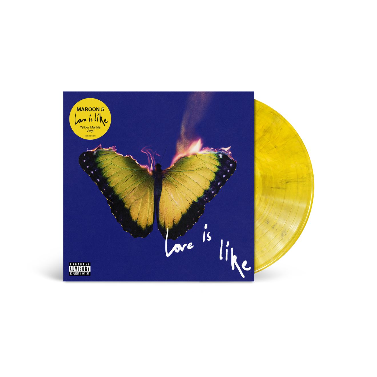 Love Is Like Standard Yellow Marble Vinyl