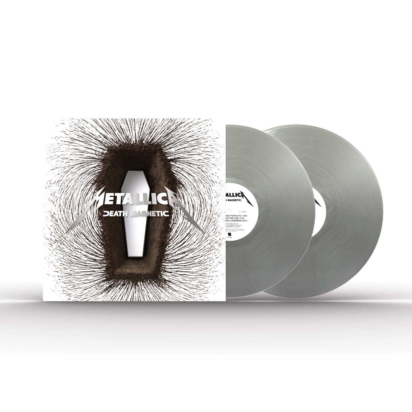 Death Magnetic - 'Magnetic Silver' Vinyl