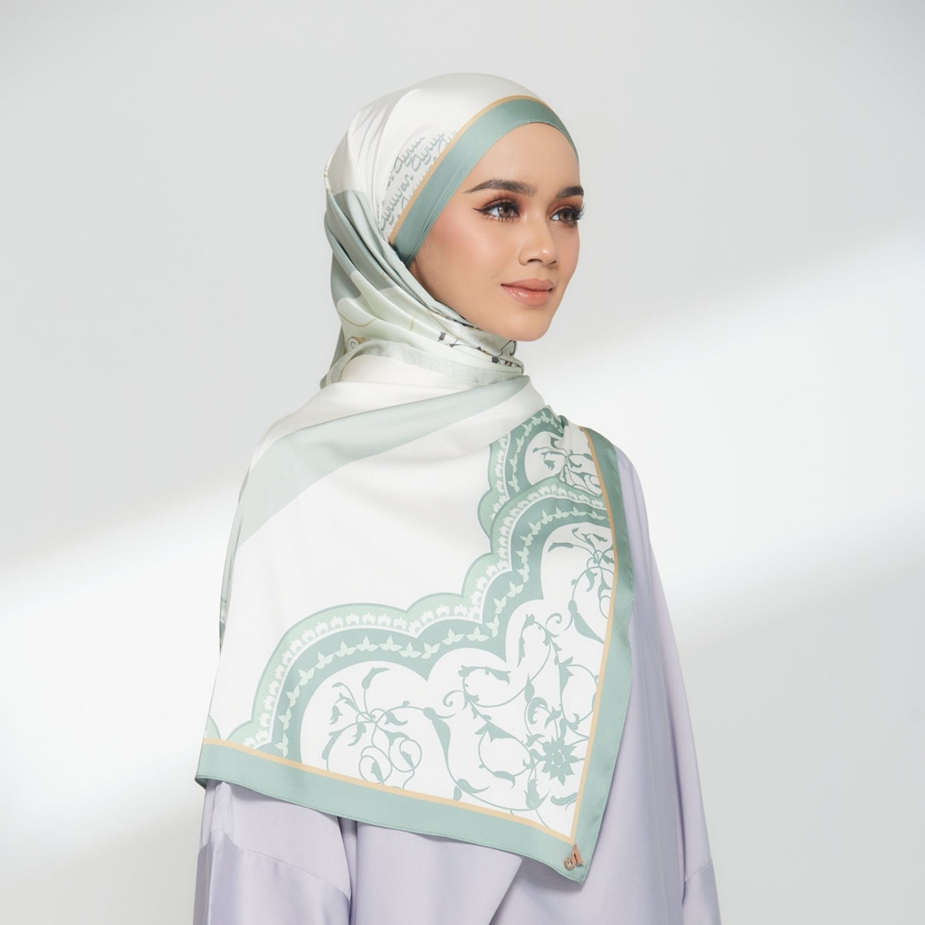 Birai Shawl: Mint Green