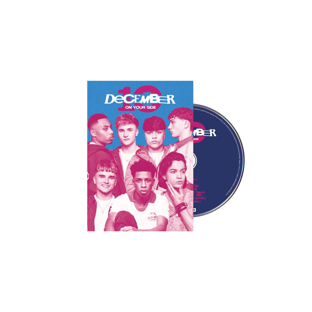 On Your Side Tenners Mini Magazine CD With Signed Poster
