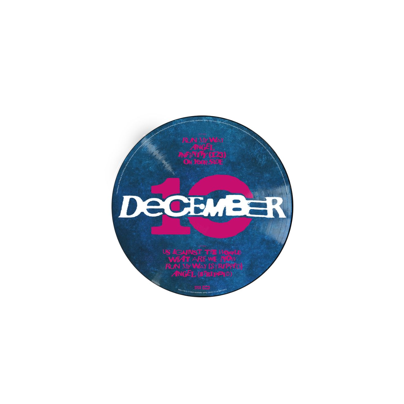 On Your Side Tenners Numbered Picture Disc