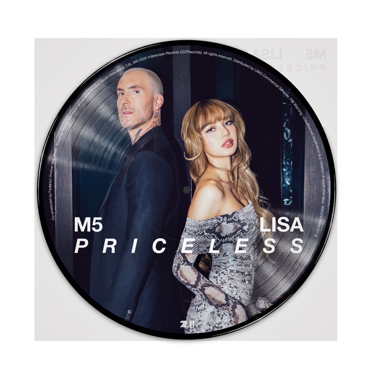 PRICELESS 7" Single Limited Edition Picture Disc