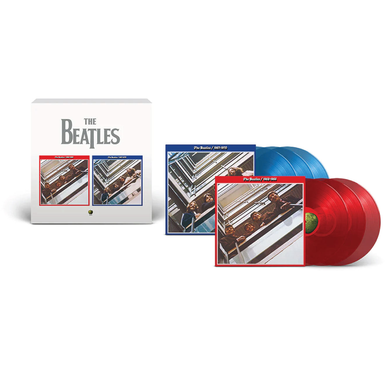 The Beatles 1962-1966 & The Beatles 1967-1970 (2023 Edition) Limited Edition 6LP Colour Red & Blue Albums