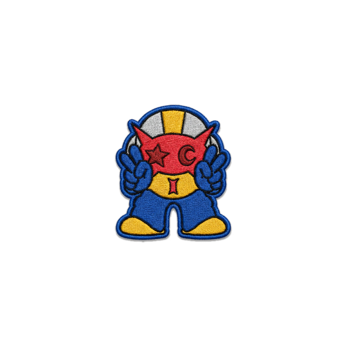 Iron-On Patch – Red Maniack Buddy
