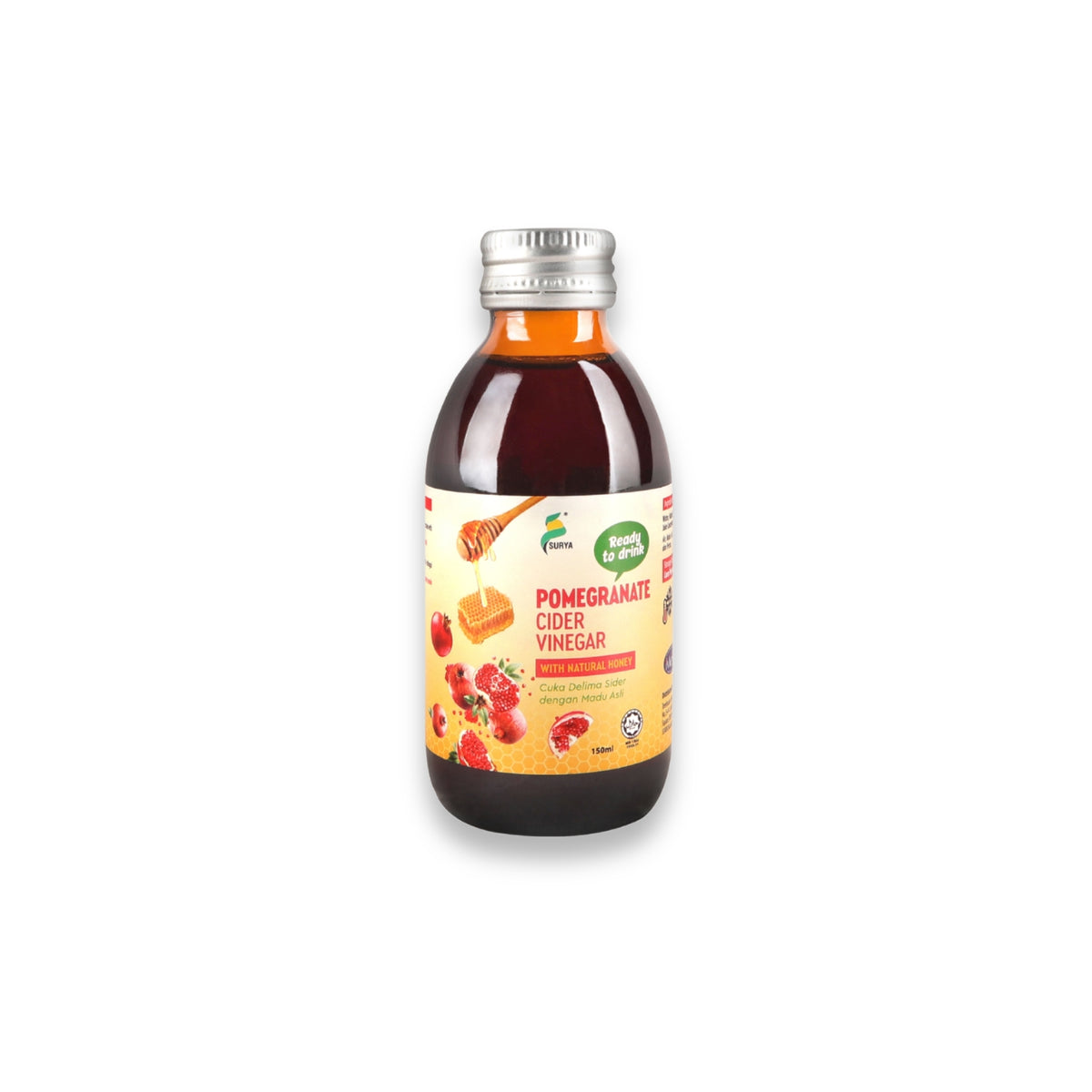 Ready to Drink Pomegranate Cider Vinegar (150ml)