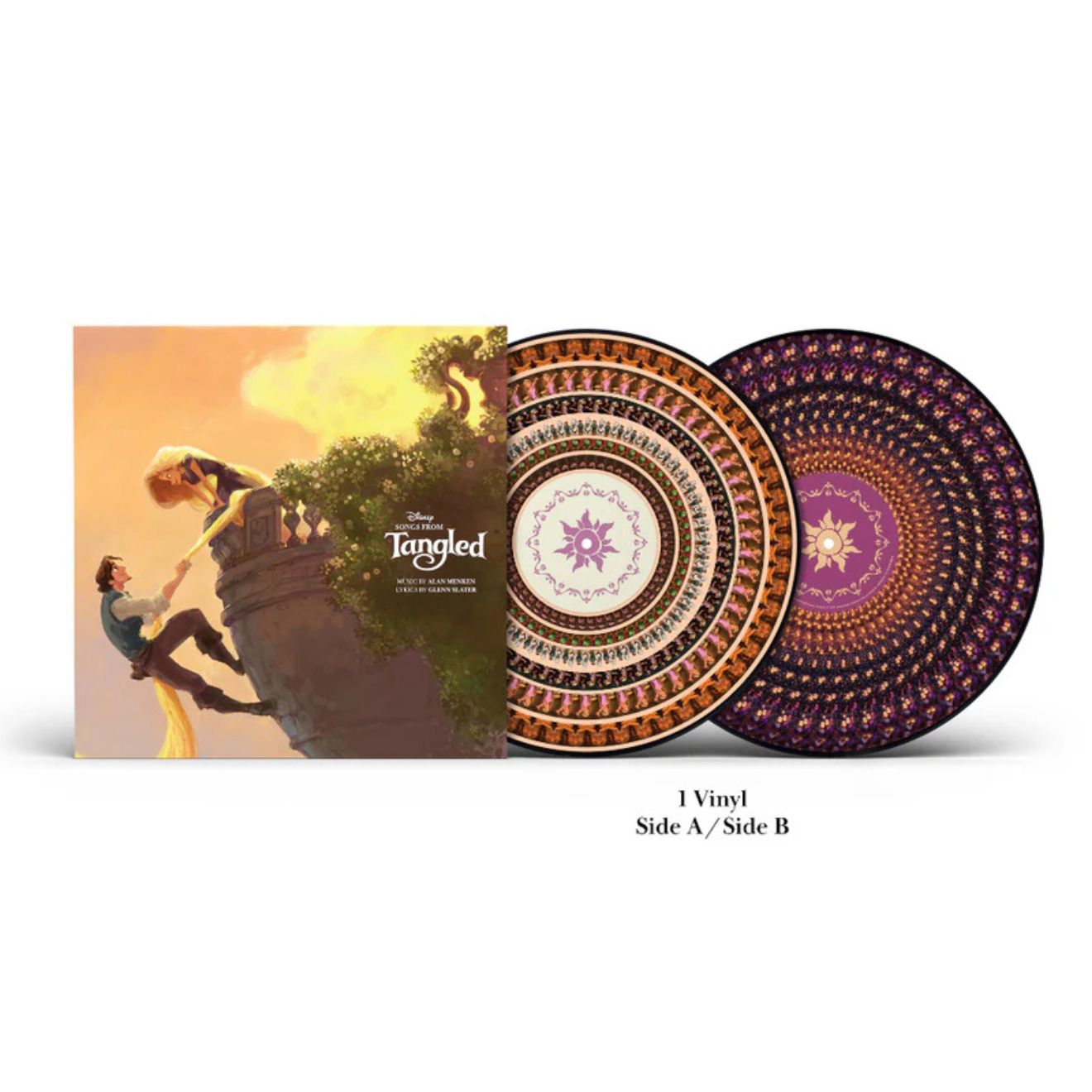 Songs from Tangled: Zoetrope Picture Disc Vinyl LP