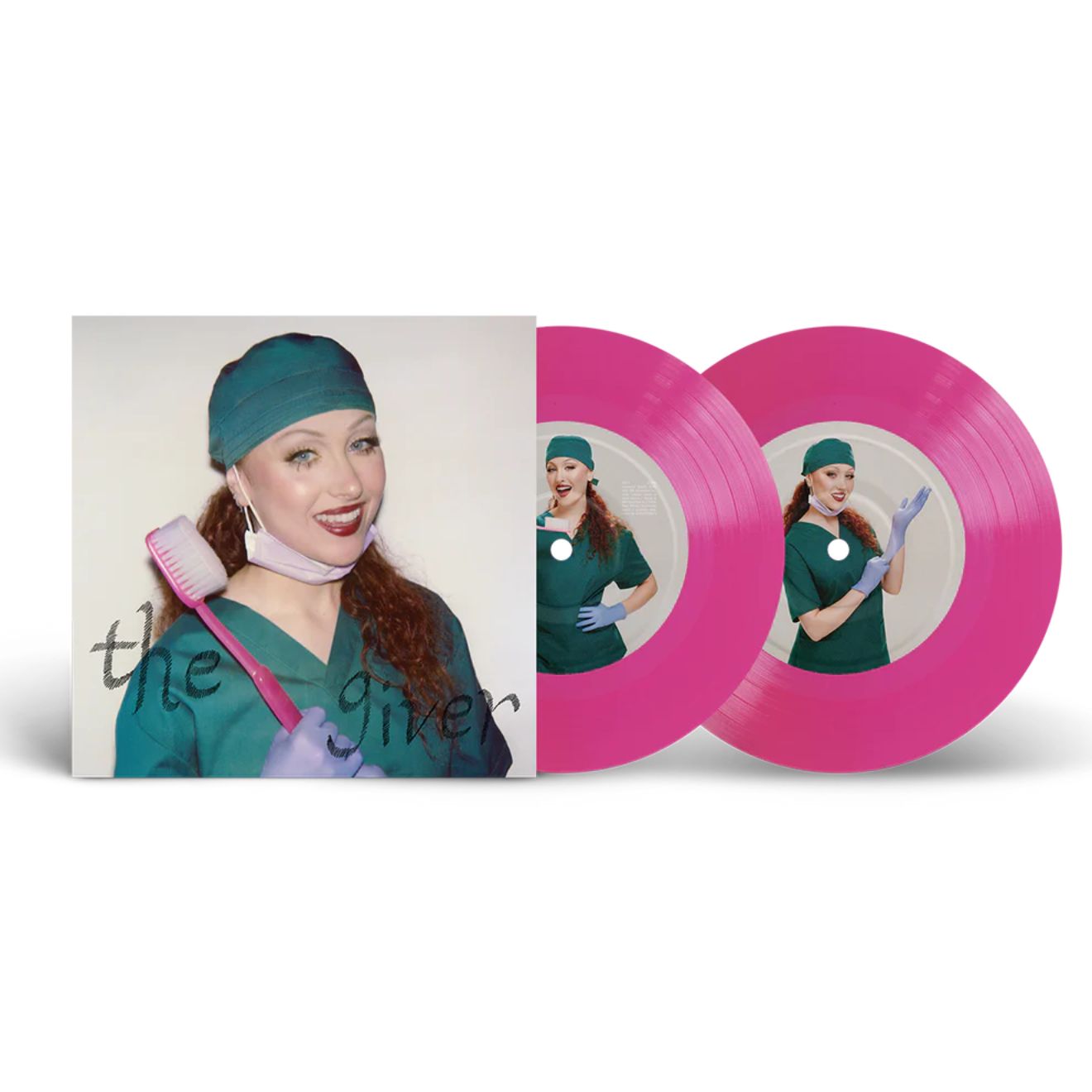 The Giver 7" (Neon Pink Disc)