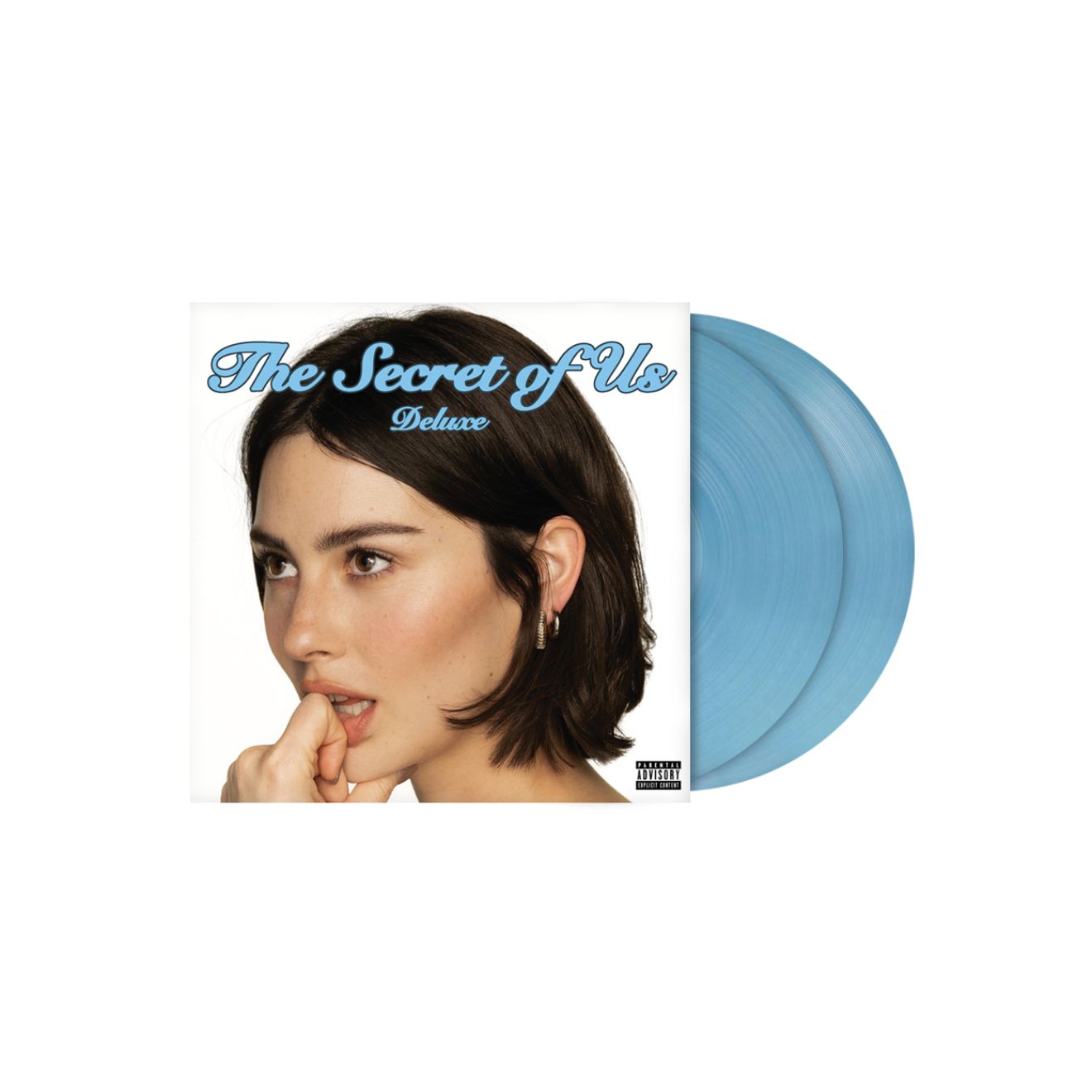 The Secret of Us Deluxe Exclusive Transparent Blue Vinyl
