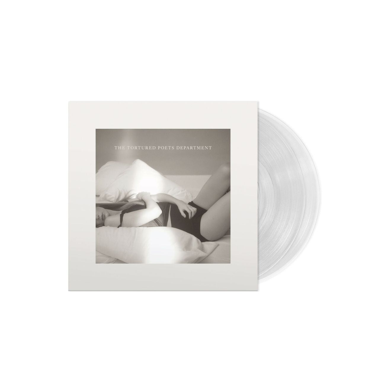 The Tortured Poets Department Phantom Clear Vinyl + Bonus Track "The Manuscript"