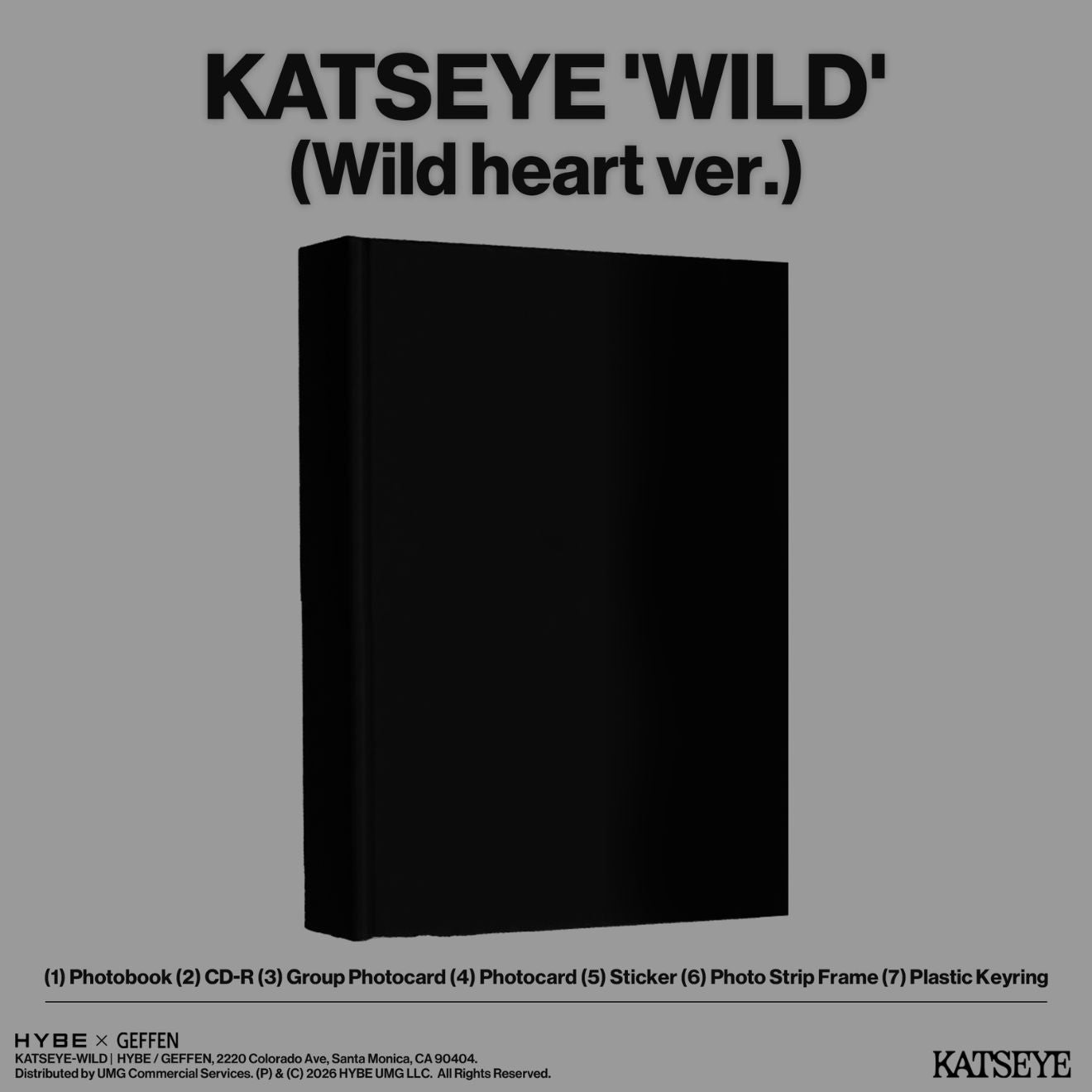 WILD (Wild Heart ver.) - Official Store Exclusive