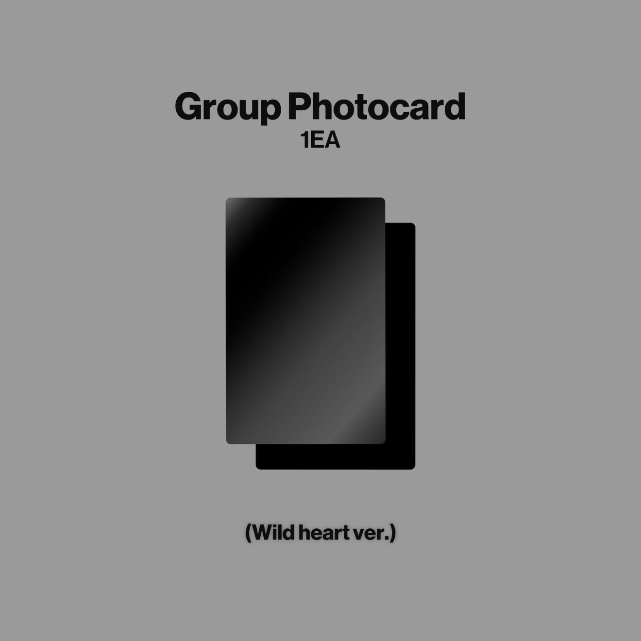 WILD (Wild Heart ver.) - Official Store Exclusive
