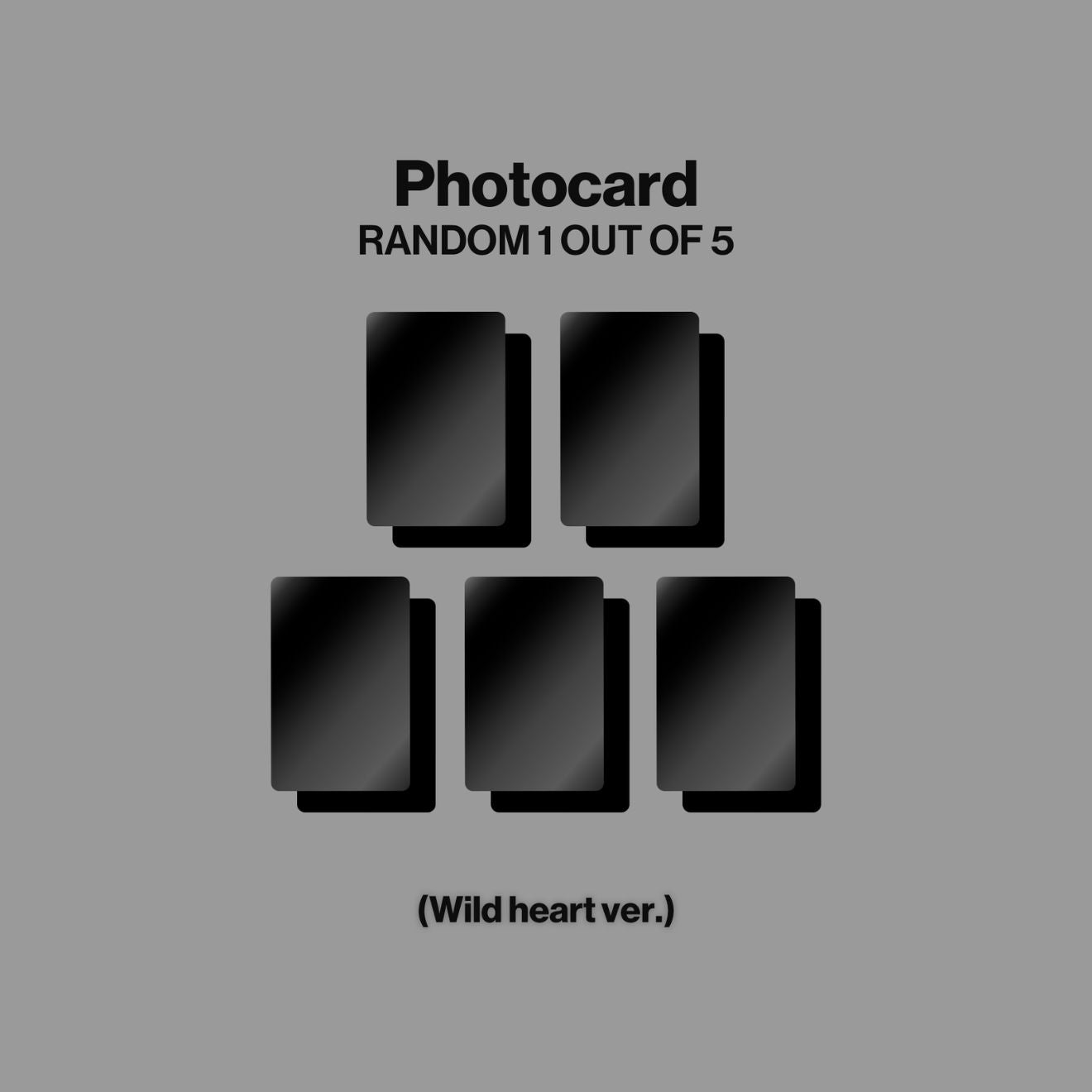 WILD (Wild Heart ver.) - Official Store Exclusive