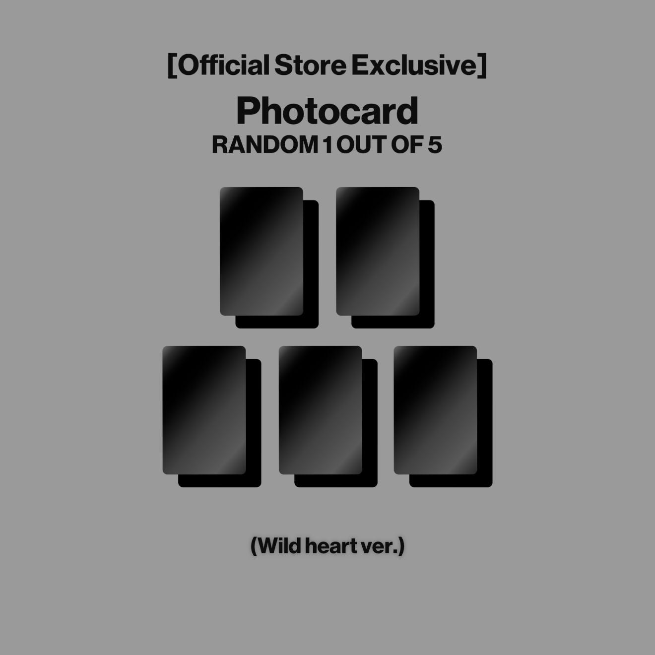 WILD (Wild Heart ver.) - Official Store Exclusive
