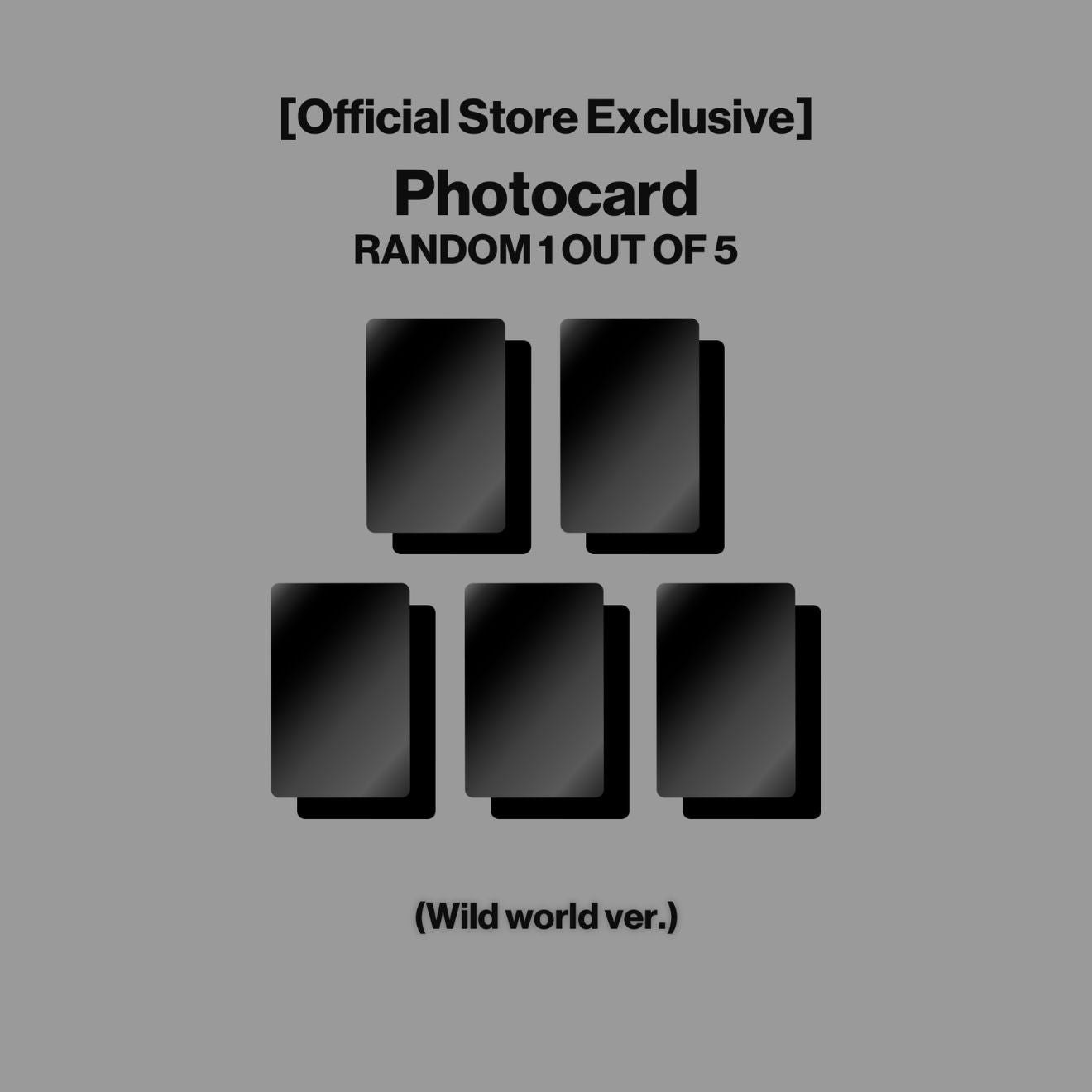 WILD (Wild World ver.) - Official Store Exclusive