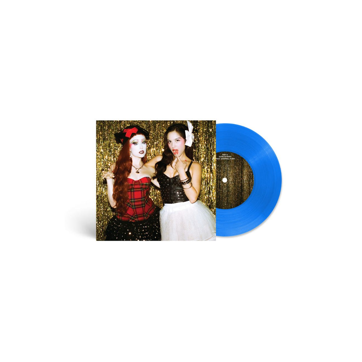 expectations - 'LA behavior' translucent blue 7" vinyl