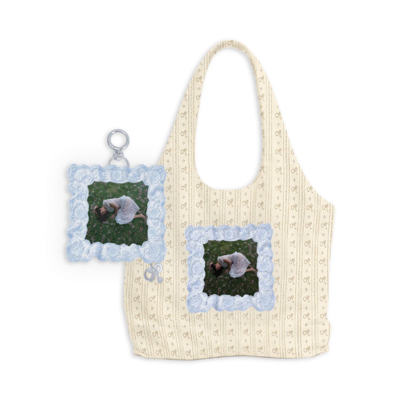 you seem pretty sad for a girl so in love - foldable bag charm collector's set