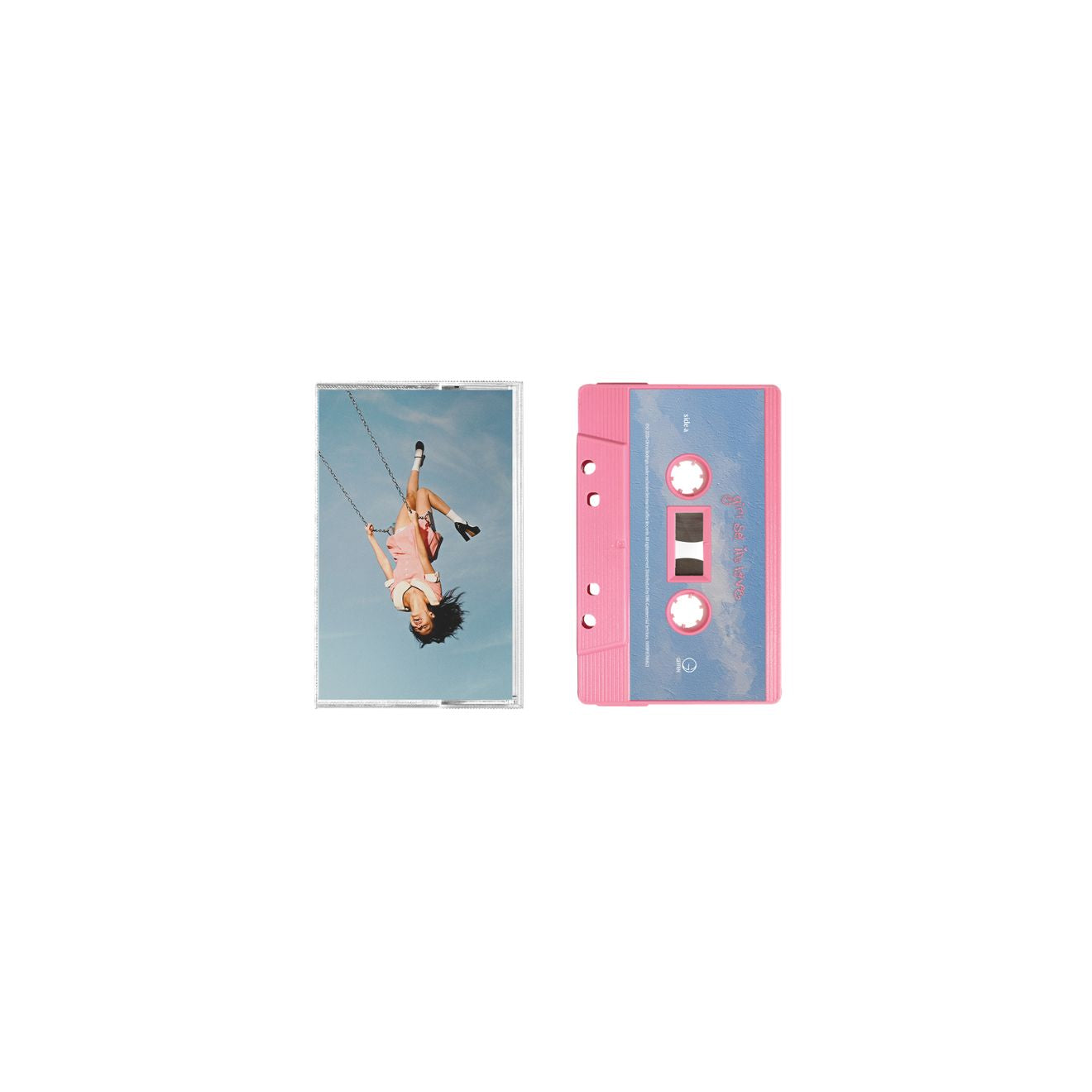 you seem pretty sad for a girl so in love - baby pink cassette