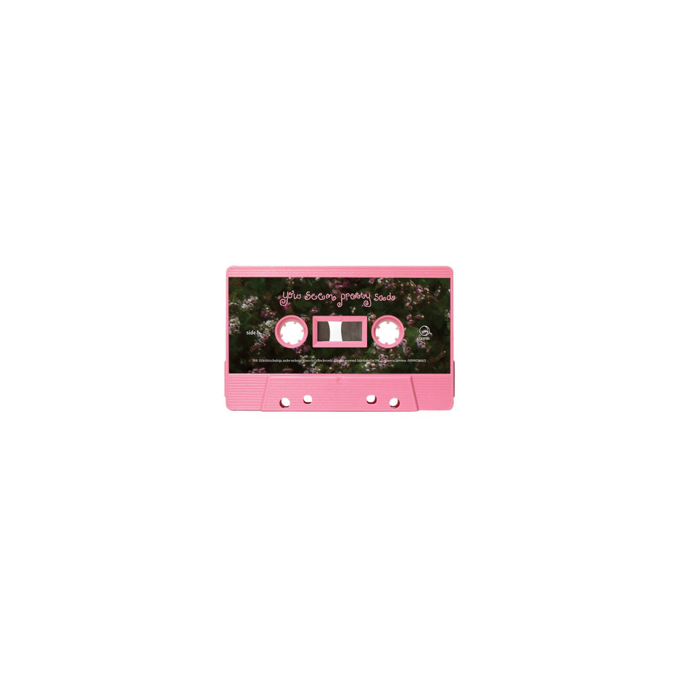 you seem pretty sad for a girl so in love - baby pink cassette